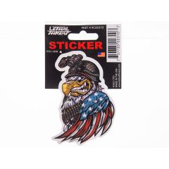 Autocollant Lethal Threat mini Eagle Marine 60x80mm