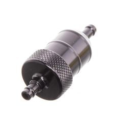 Filtre à essence démontable alu noir 6,5mm