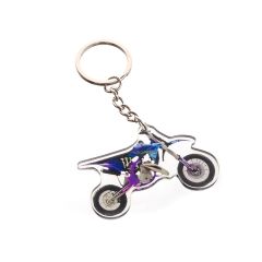 Porte clés moto plastique rigide