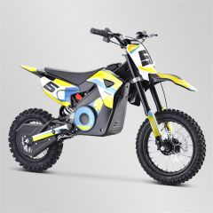 Dirt Bike minicross enfant Apollo RXF Rocket 1000W jaune 2021 électrique
