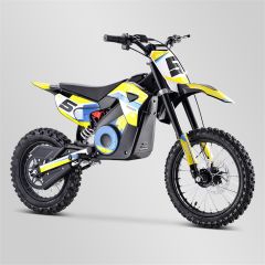 Dirt Bike minicross enfant Apollo RXF Rocket 1300W jaune 2021 électrique