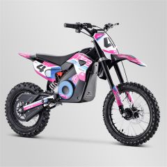 Dirt Bike minicross enfant Apollo RXF Rocket 1300W rose 2021 électrique