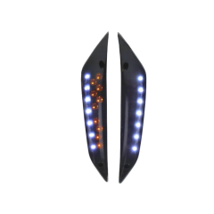 Clignotant avant dirigé DMP Matrice Piaggio Zip2000 fumé