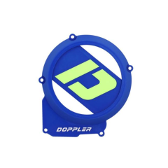 Carter allumage Doppler Minarelli AM6 bleu et jaune fluo