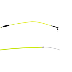 Cable de gaz Doppler MBK Booster Yamaha Bw's après 2004 jaune fluo