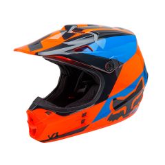 Casco de motocross Fox V1 Mako naranja talla L