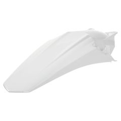 Garde boue arrière Polisport Rieju MR 250cc et 300cc blanc