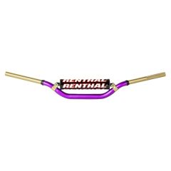 Guidon 28mm Renthal double tube violet 