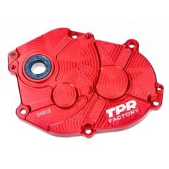 Carter de transmission Top Performances Factory alu CNC rouge MBK Booster Nitro