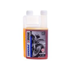Huile moteur Ipone 2T Samouraï 100% synthese senteur fraise 1L