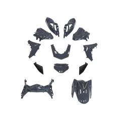 Kit carénage Yamaha Nmax 125cc 2021 à 2024 gris nardo