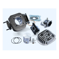 Kit cylindre 70cc fonte Polini Evolution MBK Booster Stunt Yamaha BWs Slider axe de 12