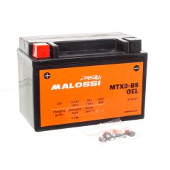 Batería Malossi MTX9-BS GEL listo para usar (Yamaha XMAX)