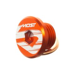 Bouchon de culasse Most Minarelli AM6 orange