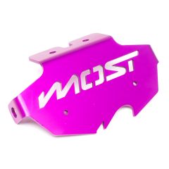Support de plaque d'immatriculation Rieju MRT Sherco Fantic court Violet