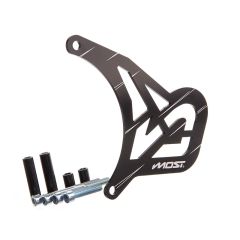 Cache pignon Most Racing Derbi alu noir