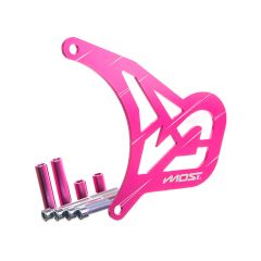 Cache pignon Most Racing Derbi alu rose