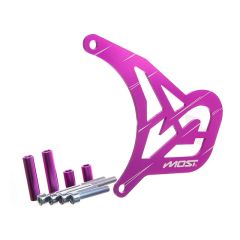 Cache pignon Most Racing Derbi alu violet