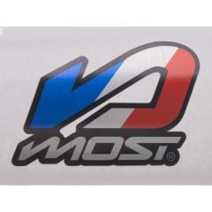 Autocollant Most Patriote effet alu brossé