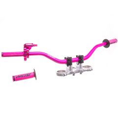 Pack guidon 28mm rose