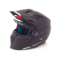 Casque Trial Mt Helmet Streetfighter sv twin modulable noir mat 