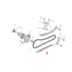 Patin inférieur chaine de distribution origine Yamaha Nmax 125