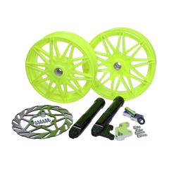 Disque De Frein Moto/scooter 190mm - Compatible MBK Nitro Stunt, Yamaha Aerox, Slider - 58mm Intérieur, 3x3 Trous