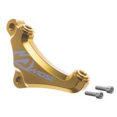 Soporte pinza de freno Most Rieju MRT Horquilla convencional Dorado