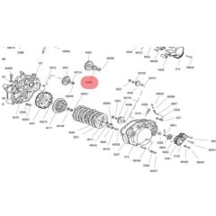 Pignon de vilebrequin 20 dents origine Minarelli AM6