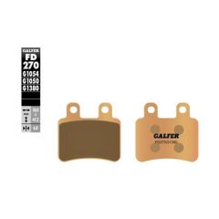 Plaquette de frein Galfer EVO Derbi DRD Pro - Beta RR - DT50