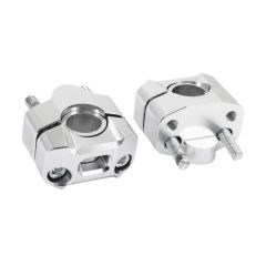 Pontet de guidon alu 22mm Replay gris