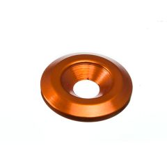 Rondelle conique tête plate M6 (ext 22mm) Pro Bolt Orange 
