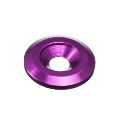 Rondelle conique tête plate M6 (ext 22mm) Pro Bolt Violet 