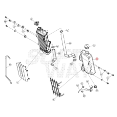 Réservoir d'huile origine Beta RR 50