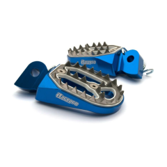Repose pieds Racepro Beta GasGas Husqvarna bleu