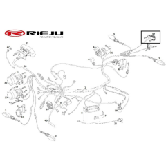 Feu arrière Led origine Rieju MRT après 2022