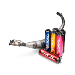 Pot d'échappement Voca Rookie 50cc 70cc passage bas Fantic 50 après 2021