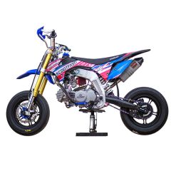 Kit déco Scootfast 2020 Pit Bike Malcor MX rouge et bleu