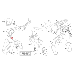 Protège fourche origine Sherco 50 HRD SM Black Moon RS après 2024