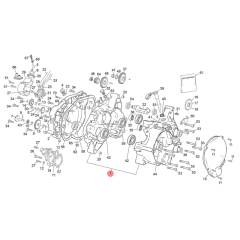 Carter moteur origine Sherco 50 HRD SM Black Moon RS après 2024