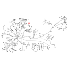 Support de compteur d'origine Sherco 50 HRD SM Black Moon RS après 2024