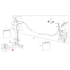 Durite de frein arrière origine Sherco 50 HRD SM Black Moon RS après 2024