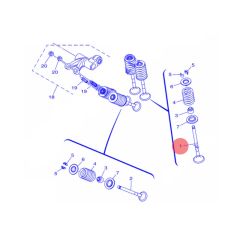 Soupape d'admission origine Yamaha MT125 YZF 125 NMAX 125 XMAX 125 
