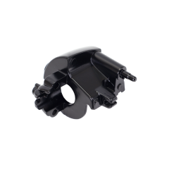 Support levier de frein gauche type origine MBK Nitro Yamaha Aerox avant 2008 noir
