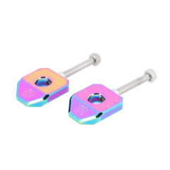 Tendeur de chaîne Doppler Derbi Senda axe de roue 12mm titane