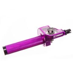 Poignée de gaz Terzo à tirage rapide Terzo Violet Noir