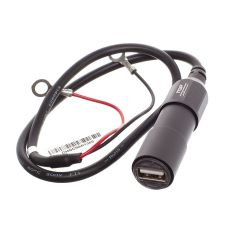 Chargeur USB moto scooter Top Performances 2A cable 0,5m
