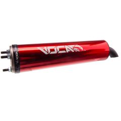 Silencieux d'échappement Voca Sabotage 50cc 70cc rouge