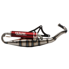 Pot d'échappement Yasuni R Piaggio Zip Rouge