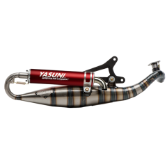 Pot d'échappement Yasuni City R MBK Nitro Rouge